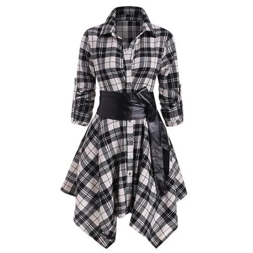 Generisch Karneval Kostüm Damen Gothic A-Linie Kleider Steampunk Kostüme Erwachsene Verbandkleid Für Halloween Party Outfit Generisch Karneval Kostüm Damen Gothic A-Linie Kleider Steampunk Kostüme Erwachsene Verbandkleid Für Halloween Party Outfit von Generisch