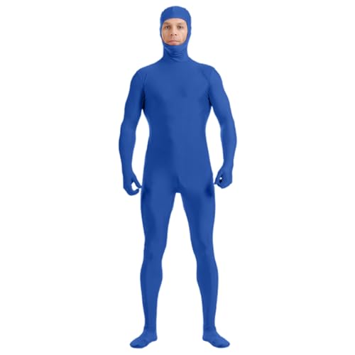 Generisch Karneval Kostüm Herren Tier Halloween Kostum Herren Alien Karneval Zentai Bodysuit Ganzkörperanzug Jumpsuit Ganzkörper Costume von Generisch