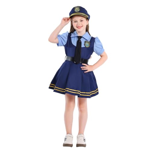 Generisch Karneval Kostüm Kinder, Polizei Costume Mädchen Polizistin Officer Dress Set For Kinder Karneval Faschingskostüme Halloween Flight Polizist Costume Polizeikostüm 2Pc-5Pc Generisch Karneval Kostüm Kinder, Polizei Costume Mädchen Polizistin Officer Dress Set For Kinder Karneval Faschingskostüme Halloween Flight Polizist Costume Polizeikostüm 2Pc-5Pc von Generisch