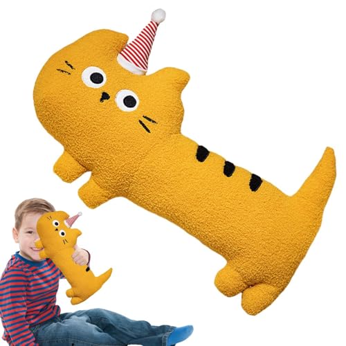 Generisch Katze Plüschkörperkissen, langes Katzenkörperkissen | Nette Cartoon Stofftiere | Kuschly umarmt Spielzeug für Kinder Mädchen, Weihnachtsdekorationen für Zuhause Generisch Katze Plüschkörperkissen, langes Katzenkörperkissen | Nette Cartoon Stofftiere | Kuschly umarmt Spielzeug für Kinder Mädchen, Weihnachtsdekorationen für Zuhause von Generisch