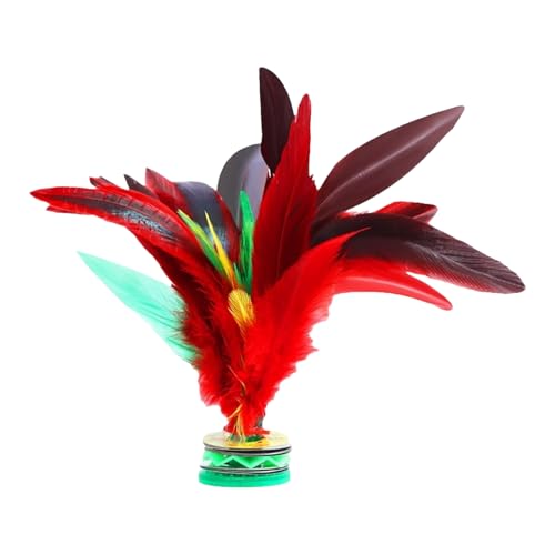 Generisch Kick Shuttlecocks, Feather Shuttlecock, Balanced Weight Vibrant Color Lightweight Design Smooth Flight Group Activity, Outdoor Toy for Kids, Adults, 8.66x1.57inches Generisch Kick Shuttlecocks, Feather Shuttlecock, Balanced Weight Vibrant Color Lightweight Design Smooth Flight Group Activity, Outdoor Toy for Kids, Adults, 8.66x1.57inches von Generisch