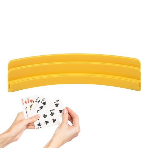 Generisch Kids Card Rack, Kartenhalter für Kinder | Dreischichtige Kinderkartenregale für Poker,Aufbewahrungsfall, professionelles Tischzubehör, Deckskollektionen für Familienspielnächte Generisch Kids Card Rack, Kartenhalter für Kinder | Dreischichtige Kinderkartenregale für Poker,Aufbewahrungsfall, professionelles Tischzubehör, Deckskollektionen für Familienspielnächte von Generisch