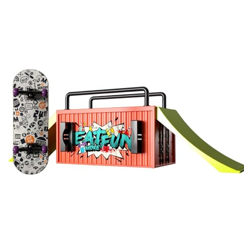 Generisch Kids Finger Skateboards |Small Finger Skateboards | Pocket-Sized Finger Skateboard | Miniature Skateboard Toy | Finger Skateboard Set Trick Capable for Kids and Adult A Likes Generisch Kids Finger Skateboards |Small Finger Skateboards | Pocket-Sized Finger Skateboard | Miniature Skateboard Toy | Finger Skateboard Set Trick Capable for Kids and Adult A Likes von Generisch