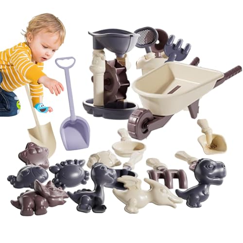 Generisch Kinder Beachspielzeug, Strandspielzeug für Kinder - 20x Strandspielzeug und Formen | Heißwetter -Spielset, tragbare Kinderlieferungen für Externe Aktivitäten, Spielen, Unterhaltung von Generisch