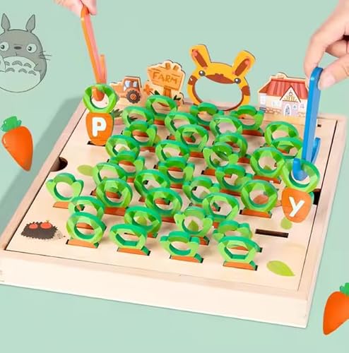 Generisch Kinder Holz-Erntespiel, Bauernhof Memory-Spiel, 27 x 27 x 3 cm Generisch Kinder Holz-Erntespiel, Bauernhof Memory-Spiel, 27 x 27 x 3 cm von Generisch