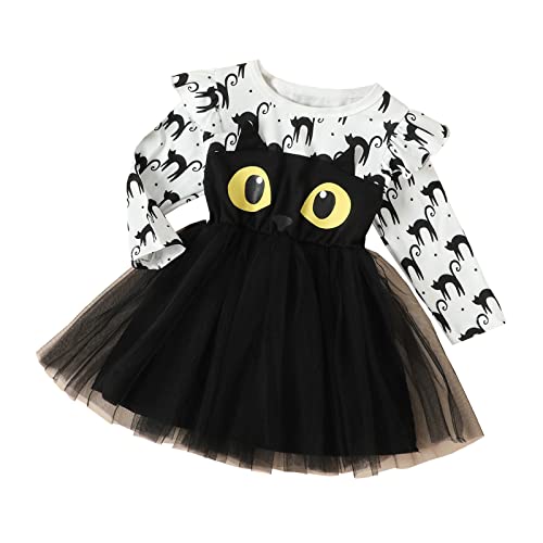 Generisch Kinder Kleinkind Baby Mädchen Babystrampler Halloween Kleid Schleife Langarm Kürbis Fledermaus Print Tutu Spitze Kleid Karneval Outfit Kleidung Pumpkin Cosplay Party Kürbiskostüm Generisch Kinder Kleinkind Baby Mädchen Babystrampler Halloween Kleid Schleife Langarm Kürbis Fledermaus Print Tutu Spitze Kleid Karneval Outfit Kleidung Pumpkin Cosplay Party Kürbiskostüm von Generisch