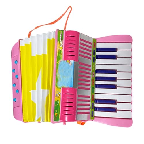 Generisch Kinder-Musikinstrumente,Knopfakkordeon für Kinder | Kleines 17 Tasten Knopfakkordeon 6Bass Spielzeug | Leichtes pädagogisches Spielzeug im Vorschulalter, süßes Instrument für und A Generisch Kinder-Musikinstrumente,Knopfakkordeon für Kinder | Kleines 17 Tasten Knopfakkordeon 6Bass Spielzeug | Leichtes pädagogisches Spielzeug im Vorschulalter, süßes Instrument für und A von Generisch