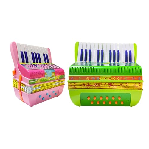 Generisch Kinder-Musikinstrumente,Knopffür Kinder - 6Bass 17Tasten Kleines - Leichtes Lernspielzeug, süßes Vorschul-Musikinstrument für Anfänger und Kinder Generisch Kinder-Musikinstrumente,Knopffür Kinder - 6Bass 17Tasten Kleines - Leichtes Lernspielzeug, süßes Vorschul-Musikinstrument für Anfänger und Kinder von Generisch