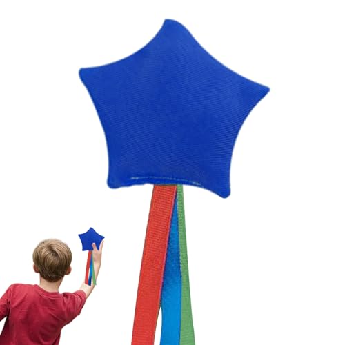Generisch Kinder Wurfkissen | Kleine Wurfsäckchen Im Stern-Design,Wurfspielzeug Mit Bändern Für Gartenfest Camping Outdoor Freizeitaktivitäten von Generisch