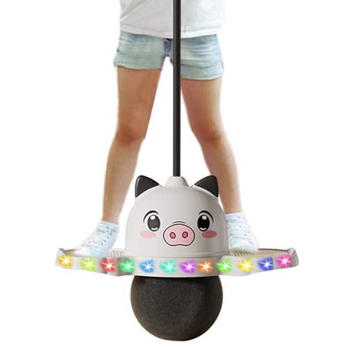 Generisch Kinder hüpfen Bälle, Ball mit Griff springen | Kreativer Bounce Ball für Mädchen,Leichtes Kind erweiterte Gleichgewichtsspielzeug für Anfänger, Mädchen, Kinder, Fitness für Erwachsene von Generisch