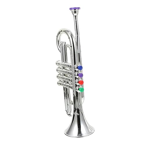 Generisch Kinderspielzeug Trompete aus Hochwertigem Töne Musikinstrument für Kleinkinder Kreativität und Musikalität für Zuhause und Unterwegs von Generisch