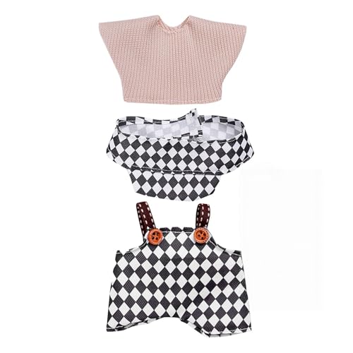 Generisch Kinderwagen Puppenwagen Modepuppen-Kleidungsset, weiches Stoffkostüm-Zubehör für Puppen, Indoor- Outdoor-Spiel, so tun, als ob sie Sich verkleiden Kinderwagen Puppenwagen (C, A) von Generisch