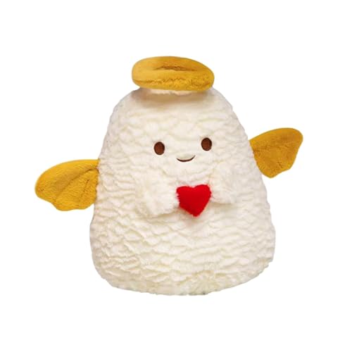 Generisch Kissen Halloween süßes Thorw Kissen Halloween Dekorationen Wurfkissen für Sofa Bett Couch Party Home Kinder Kinder Miniplüschtier Set (Yellow, 45CM) von Generisch