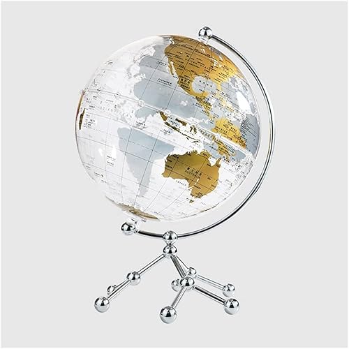 Generisch Klassischer 20 cm Globus mit integrierter Dinosaurierwelt - Dekorativer Erdglobus mit dreieckigem Metallständer r(A) von Generisch