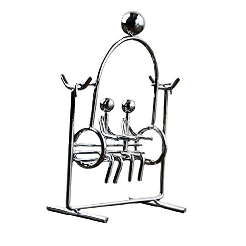Balancing Spielzeug Eisen Schaukel Figurine Balance Desktop Ornament Balancing Spielzeug Eisen Schaukel Figurine Balance Desktop Ornament von Generisch