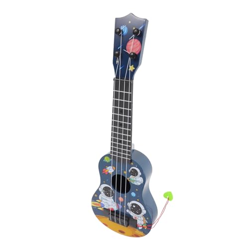 Generisch Kleine Gitarre im chinesischen Stil Lernspielzeug für Musikinstrumente Ukulele Ukelele for musikspielzeug bastelzeug Früherziehung Ukulele Gitarre Plastik von Generisch
