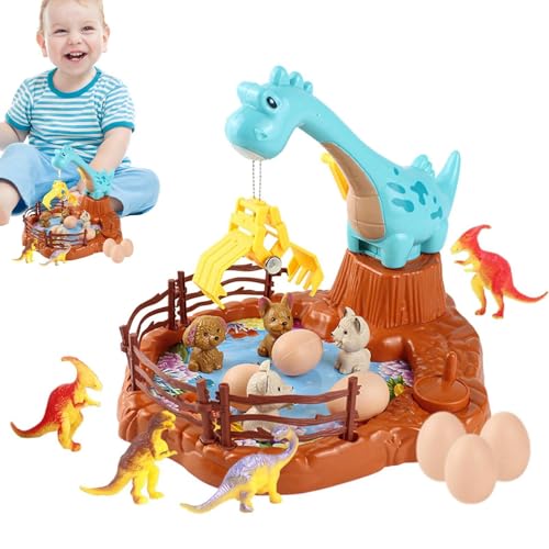 Generisch Kleine Klauenmaschine, Klauenmaschine für Kinder | Dinosaurier -Verkaufsspielzeugklaue für Kinder klein | Desktop Interactive Game, Miniaturtiere Clip -Figuren für 3+ & Mädchen von Generisch