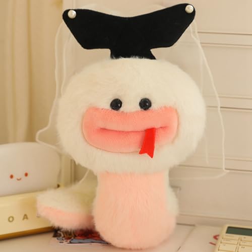 Generisch Kleine Puppe Kinderspielzeug Puppe Das Jahr des Maskottchens Kleine grüne Parodie Kinderpuppe (D, 20cm) von Generisch