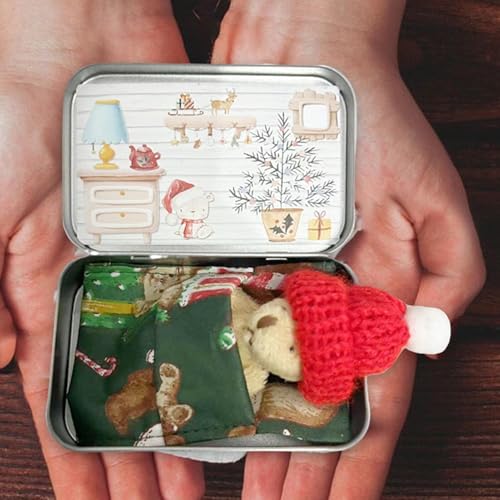 Generisch Kleine Taschenbär-, Taschenbär,Kleine Tierpuppen-Plüschtiere - Taschenbär-skarten-Set, Weihnachtsbox-Bär-Plüschpuppe, weiche Stoffpuppen-Plüschtiere für Kinder Generisch Kleine Taschenbär-, Taschenbär,Kleine Tierpuppen-Plüschtiere - Taschenbär-skarten-Set, Weihnachtsbox-Bär-Plüschpuppe, weiche Stoffpuppen-Plüschtiere für Kinder von Generisch
