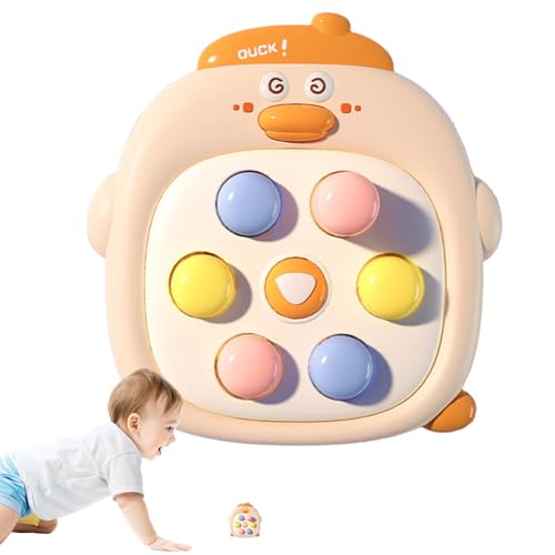 Generisch Kleines Whack-Spiel, Whack Attack-Spiel |Kleines Hamster-Hämmerspielzeug,Lernspielzeug für Kinder im Vorschulalter, lustiges Geschwindigkeitsschiebespiel für Weihnachten von Generisch