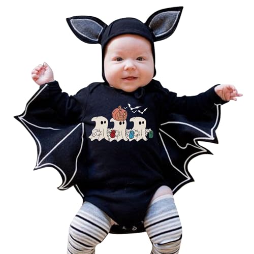 Generisch Kleinkind KostüM Junge,Halloween KostüMe süßer Strampler mit Fledermaus-Kostüm Baby Karneval KostüM Junge Halloween Romper Outifts KostüM Baby MäDchen 1/2/3 Stück Generisch Kleinkind KostüM Junge,Halloween KostüMe süßer Strampler mit Fledermaus-Kostüm Baby Karneval KostüM Junge Halloween Romper Outifts KostüM Baby MäDchen 1/2/3 Stück von Generisch
