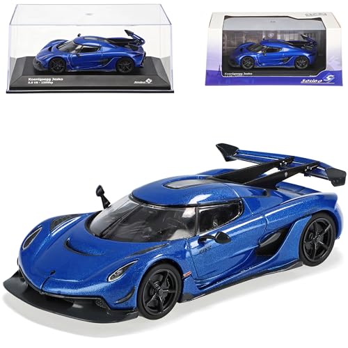 Generisch Koenigsegg Jesko Coupe Blau Ab 2021 1/43 Solido Modell Auto von Generisch
