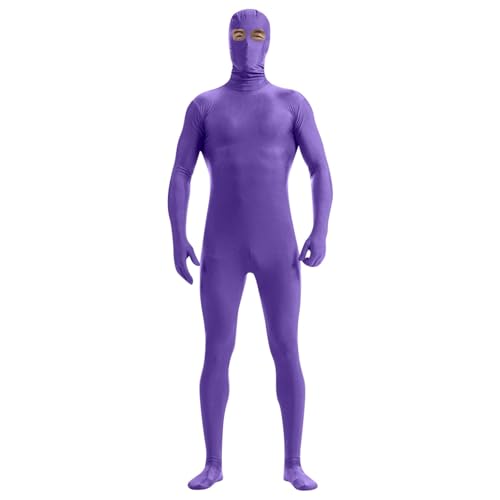 Generisch Kostüm Karneval Halloween Kostüm Ganzkörper Alien Karneval Zentai Bodysuit Ganzkörperanzug Jumpsuit Ganzkörper Costume von Generisch