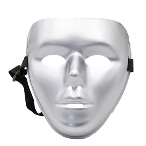 Generisch Kostüm Masque - Halloween Face Masque | Halloween Maskerade Vollgesichtsbedeckung, verstellbarer Karneval Halloween Party Gesichtsabdeckung, Halloween Masque für Maskerade, Cosplay von Generisch