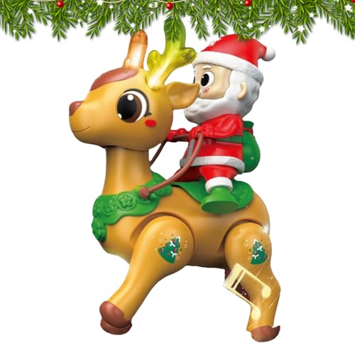 Generisch Krabbelndes Baby Spielzeug - Hilft Beim Krabbeln Baby Musik Spielzeug,Leuchtende Santa Figur Frühes Lernspielzeug Für Kindergarten Krippe Bodenzeit Generisch Krabbelndes Baby Spielzeug - Hilft Beim Krabbeln Baby Musik Spielzeug,Leuchtende Santa Figur Frühes Lernspielzeug Für Kindergarten Krippe Bodenzeit von Generisch