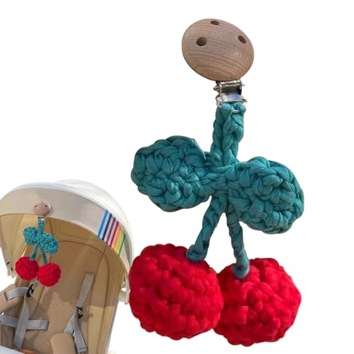 Generisch Krippe baumelnde Anhänger, Kinderwagen Anhänger - Lustige Kinderwagen Spielzeug - Buntes Wiege Anhänger, entzückende Krippenzubehör für Zuhause, Reisen, Outdoor von Generisch