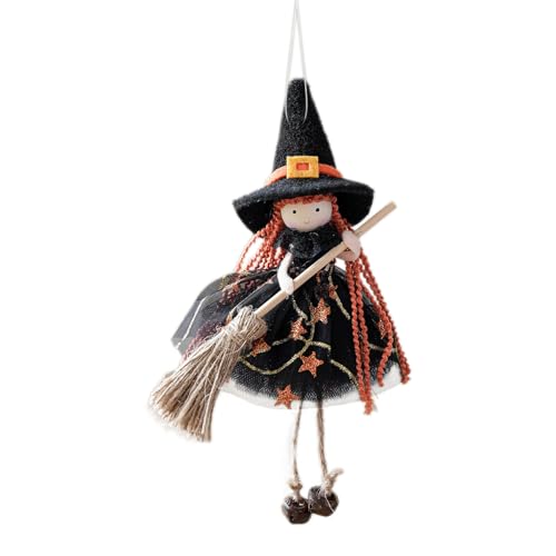 Generisch Küche Hexen Dol - Seidentuch Halloween Hexenanhänger | Sammlerfigures Ornament | Hanging Engelsbrühenpuppe Mit Bell Für Küchenspukhaus Im Freien Urlaub Dekoration Generisch Küche Hexen Dol - Seidentuch Halloween Hexenanhänger | Sammlerfigures Ornament | Hanging Engelsbrühenpuppe Mit Bell Für Küchenspukhaus Im Freien Urlaub Dekoration von Generisch