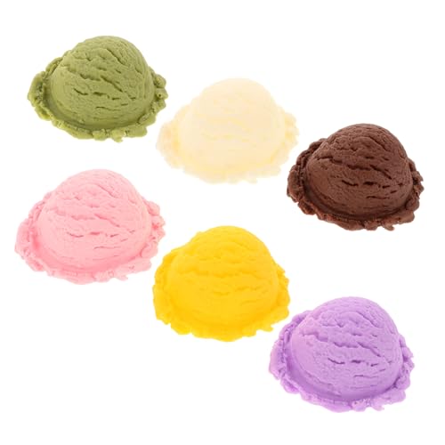 Generisch Künstliche Eiskugeln aus Realistische Nachahmung von Desserts Eistüten Deko für Zuhause Geschäfte und Inszenierungen Kreative DIY Fotografie Accessoires Farbiges Generisch Künstliche Eiskugeln aus Realistische Nachahmung von Desserts Eistüten Deko für Zuhause Geschäfte und Inszenierungen Kreative DIY Fotografie Accessoires Farbiges von Generisch