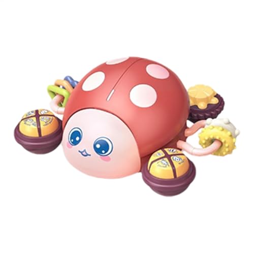 Generisch Ladybug Crawling Toy, Educational Musical Toddler Toy, Interactive Sound and Light Features, Cognitive and Motor Skill Development, Ideal for Kids 9 Months and Up Generisch Ladybug Crawling Toy, Educational Musical Toddler Toy, Interactive Sound and Light Features, Cognitive and Motor Skill Development, Ideal for Kids 9 Months and Up von Generisch