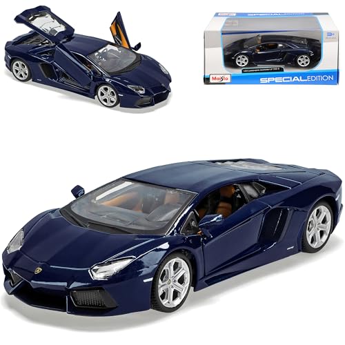 Generisch Lamborgihini Aventador LP700-4 Coupe Blau Ab 2011 1/24 Modell Auto von Generisch