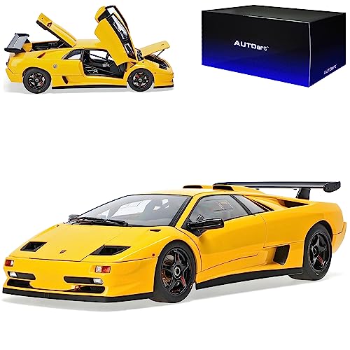 Generisch Lamborgihini Diablo SV R Superfly Gelb 1990-2001 79147 1/18 Auto*Art Modell Auto von Generisch