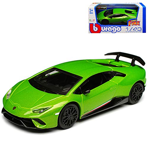 Generisch Lamborgihini Huracan Performante Coupe Grün Modell Ab 2014 Version Ab 2017 1/43 Burago Modell Auto von Generisch