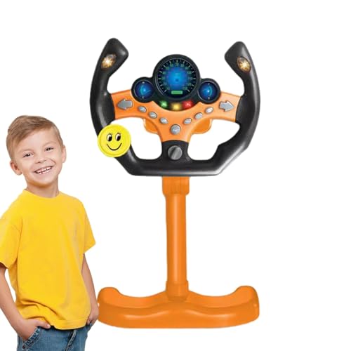 Generisch Lenkrad Spielzeug, Fahrsimulations-Lenkradspielzeug, Lenkrad-Kopilot-Spielzeug, Simulation Tragbarer Fahrcontroller Kinderlenkradspielzeug Für Kinder von Generisch