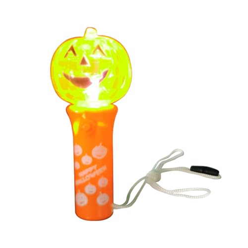 Generisch Leuchtender Halloween-, Kürbis-Leuchtstab,Halloween Kürbisform Cheer Light | Kreativer Cheer Light Wand-Karnevals-Lichtstab für eine festliche Atmosphäre Generisch Leuchtender Halloween-, Kürbis-Leuchtstab,Halloween Kürbisform Cheer Light | Kreativer Cheer Light Wand-Karnevals-Lichtstab für eine festliche Atmosphäre von Generisch