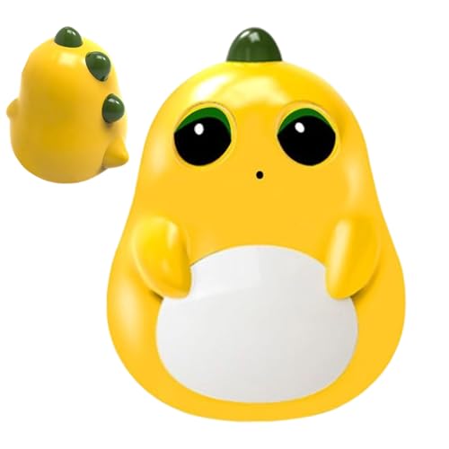Generisch Lightweight Wobble Toys, Tumbling Dinosaur Toy, 4.72 Inches Sensory Learning Toy with 88g Weight, Early Development Activity for 5+ Year Old Girls Boys Kids, Yellow Generisch Lightweight Wobble Toys, Tumbling Dinosaur Toy, 4.72 Inches Sensory Learning Toy with 88g Weight, Early Development Activity for 5+ Year Old Girls Boys Kids, Yellow von Generisch