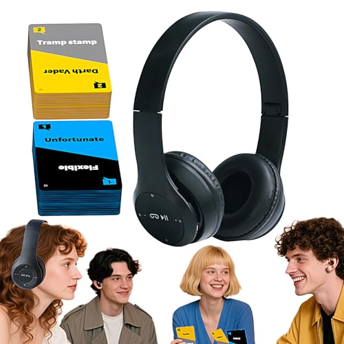 Generisch Lippenlese Spiel | Kopfhörer Herausforderungsspiel 'Ich Spreche Du Rätst' - Für Feste Familienabende Zuhause Partys Und Reisen Generisch Lippenlese Spiel | Kopfhörer Herausforderungsspiel 'Ich Spreche Du Rätst' - Für Feste Familienabende Zuhause Partys Und Reisen von Generisch