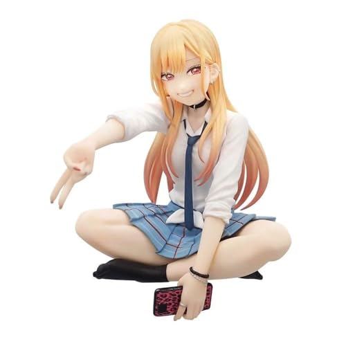 Generisch MUXIAOYAN Figur 10CM Sitzen Haltung Kitagawa Marin Charakter Modell PVC Boxed Statue Festival Geschenk Anime Figur von Generisch