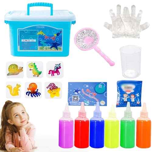 Generisch Magisches Wasserspielzeug - Kreatives Gel -Kit, Ozeanform Set | 3D Sensory Craft Activity für Kinder Lernen fantasievolle Spiele Bildung Geburtstagsfeiern Tasche Füllschule Belohnung Generisch Magisches Wasserspielzeug - Kreatives Gel -Kit, Ozeanform Set | 3D Sensory Craft Activity für Kinder Lernen fantasievolle Spiele Bildung Geburtstagsfeiern Tasche Füllschule Belohnung von Generisch