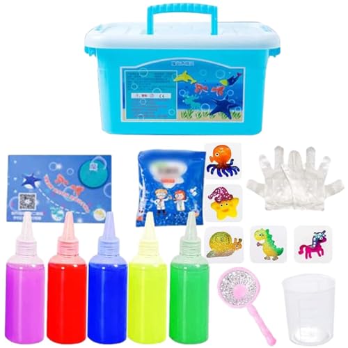 Generisch Magisches Wasserspielzeug - Kreatives Gel -Kit, Ozeanform Set | 3D Sensory Craft Activity für Kinder Lernen fantasievolle Spiele Bildung Geburtstagsfeiern Tasche Füllschule Belohnung Generisch Magisches Wasserspielzeug - Kreatives Gel -Kit, Ozeanform Set | 3D Sensory Craft Activity für Kinder Lernen fantasievolle Spiele Bildung Geburtstagsfeiern Tasche Füllschule Belohnung von Generisch