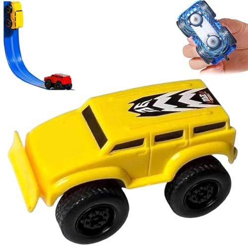 Generisch Magnetic Wallss Climbing Toy Carss, Anti-Gravity Inertial Magnetic Levitation Car, Drives on Walls & Ceilings, Wall Climbing Car Fun Toy for Kids (Yellow) von Generisch