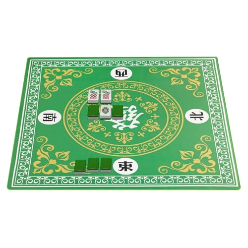 Generisch Mahjong Mat, Mahjong -Matte für Tabelle, 31,5 x 31,5 Zoll Square Poker Matte, Tischabdeckung, Karten, Slip -Resistant Matte für Poker Card Brettspiele Generisch Mahjong Mat, Mahjong -Matte für Tabelle, 31,5 x 31,5 Zoll Square Poker Matte, Tischabdeckung, Karten, Slip -Resistant Matte für Poker Card Brettspiele von Generisch