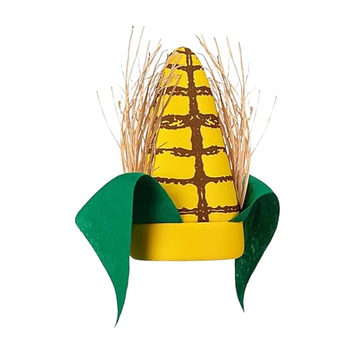 Generisch Mais Kostüm Hut,27,9cm CornCob Apparel Hut mit lustigen grünen Blättern und braunen Hülsen,Lebensmittel Thema Party Kostüm,Angenehm zu tragen,lustiger Essenshut Generisch Mais Kostüm Hut,27,9cm CornCob Apparel Hut mit lustigen grünen Blättern und braunen Hülsen,Lebensmittel Thema Party Kostüm,Angenehm zu tragen,lustiger Essenshut von Generisch