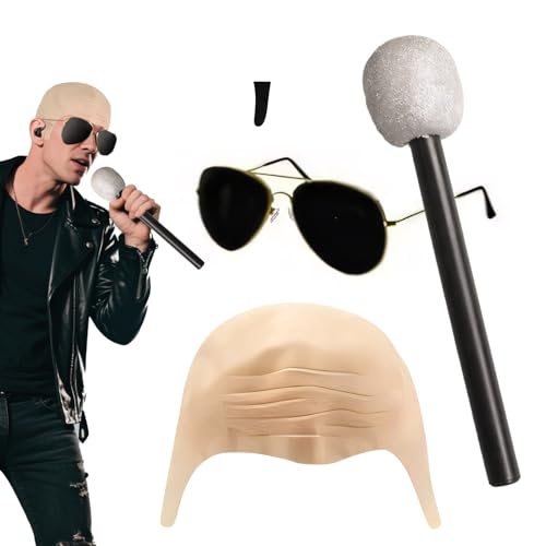 Generisch -Maske, Halloween Kostüm Set, Spielzeug Cosplay Perücke Lustiges Kopfaccessoire Für Damen Herren Abschlussfeier Bühnenaufführung Karneval Party von Generisch