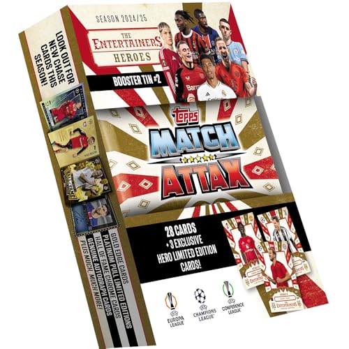 Generisch Match Attax CL 2024/25 - Trading Cards - 1 Mini Tin Box (zufällige Auswahl) von Generisch