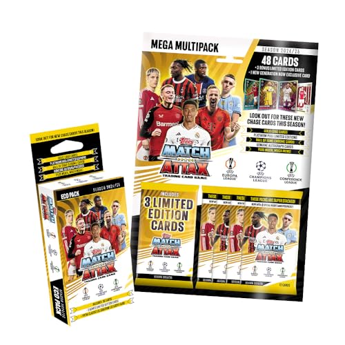 Generisch Match Attax Champions League 2024/25 - Trading Cards - 1 Blister + 1 Multipack Generisch Match Attax Champions League 2024/25 - Trading Cards - 1 Blister + 1 Multipack von Generisch
