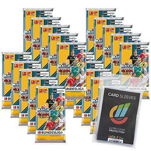Generisch Match Attax EXTRA 2020/21-20 Booster + 40 Collect-it Hüllen Sleeves Generisch Match Attax EXTRA 2020/21-20 Booster + 40 Collect-it Hüllen Sleeves von Generisch